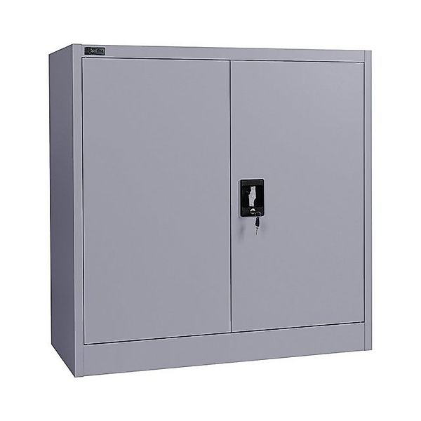 Makika Aktenschrank Büroschrank abschließbar 40x90x90cm in Anthrazit günstig online kaufen