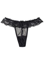 petite fleur gold String mit Spitze günstig online kaufen