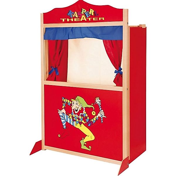 Nemmer Holzspielwaren Kasperletheater Holz ca. 78x41x120cm günstig online kaufen