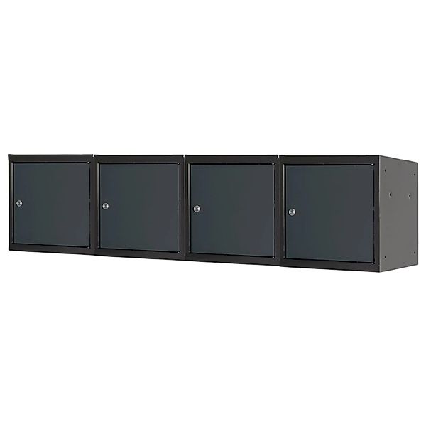 PROREGAL Mega Deal 4x Schließfachwürfel Blocky Mit Zylinderschloss & 2 Schl günstig online kaufen