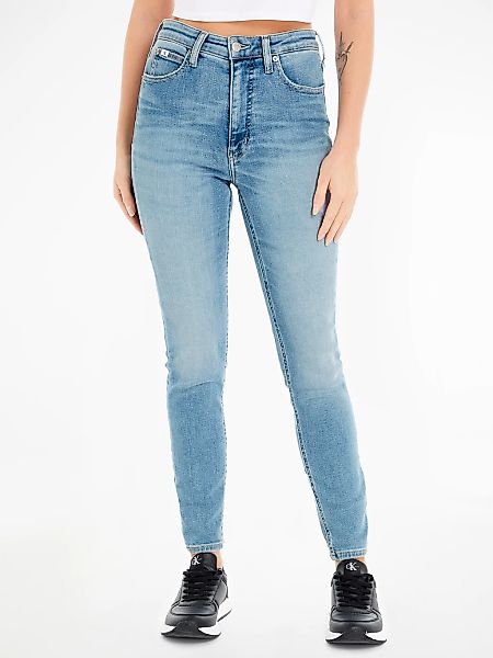 Calvin Klein Jeans Skinny-fit-Jeans "HIGH RISE SUPER SKINNY ANKLE", 5-Pocke günstig online kaufen