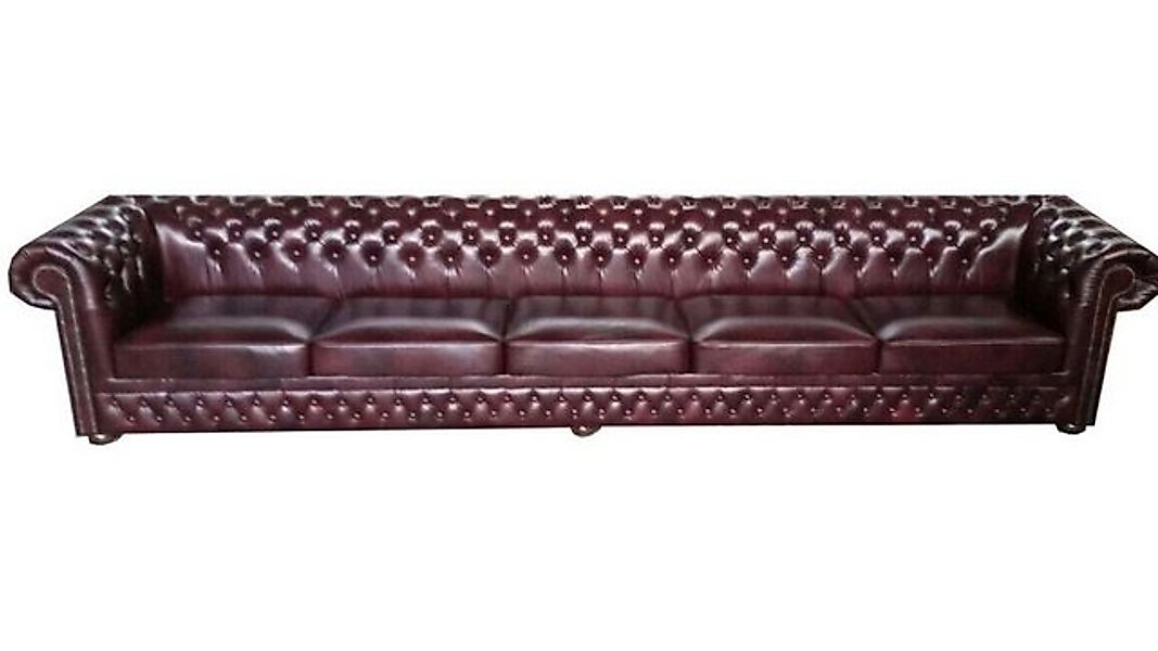 JVmoebel Chesterfield-Sofa Chesterfield Sofa 8 SITZER XXL Polster Designer günstig online kaufen