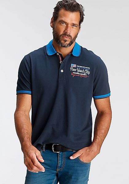 Man's World Poloshirt Kurzarm, lässige Passform, günstig online kaufen