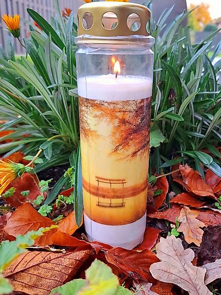 meytrade Grabkerze Grablicht, Gedenklicht, Grabschmuck für Friedhof, große günstig online kaufen