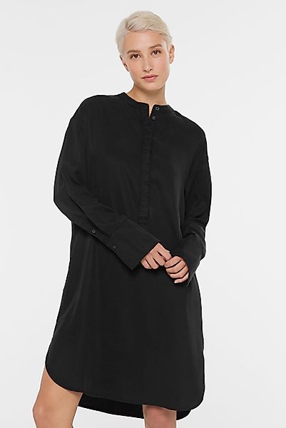 SENSES.THE LABEL Sommerkleid Ohne Taschen mit abgerundetem Saum günstig online kaufen