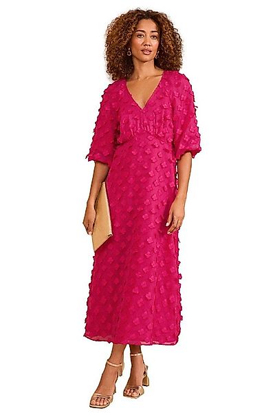 Love & Roses Midikleid Love & Roses Midikleid mit 3D-Blumen, Regular (1-tlg günstig online kaufen