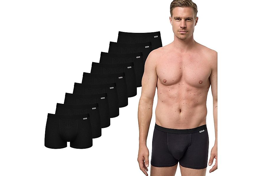 Nur Die Boxer Cotton Stretch Retroshorts (9-St) Männer Multipack Mehrpack günstig online kaufen