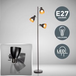 B.K.Licht Stehlampe, ohne Leuchtmittel, LED Stehleuchte günstig online kaufen