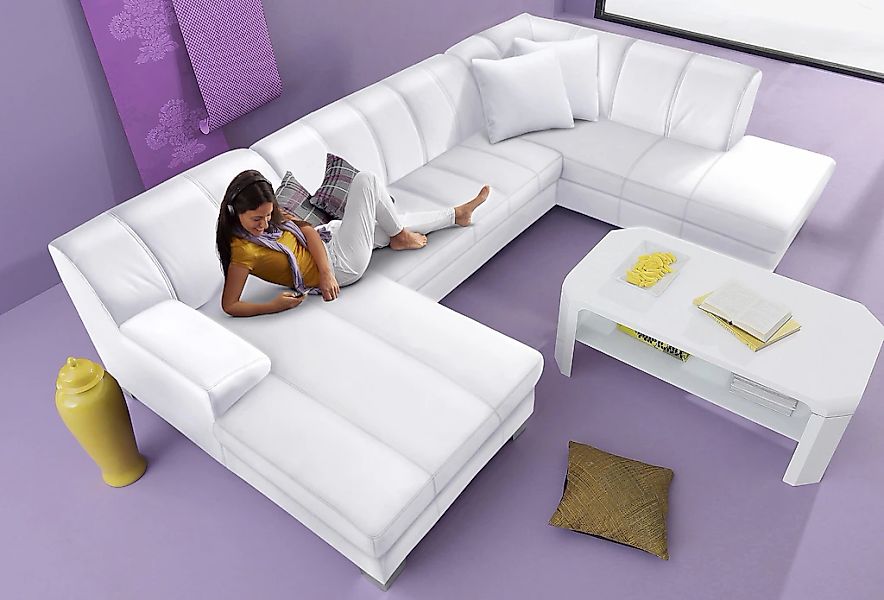 Home affaire Wohnlandschaft "Anzio, modern und gemütlich, niedrige Armlehne günstig online kaufen