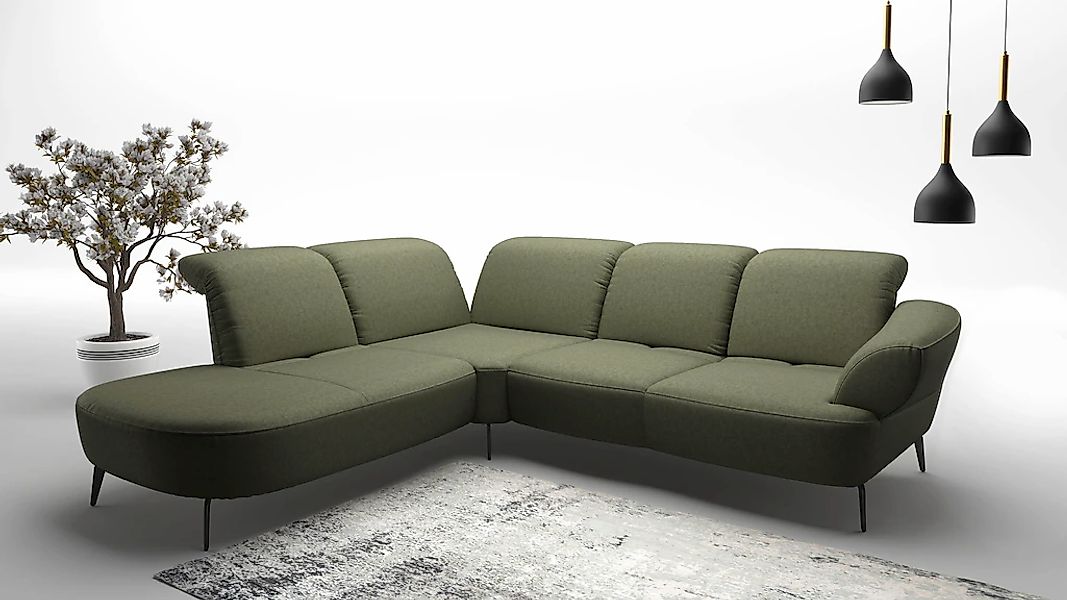 sit&more Ecksofa "Dance, L-Form, inkl. Sitztiefenverstellung", inkl. Click& günstig online kaufen