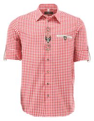 OS Trachten Trachtenhemd TH-0102 Stickerei Krempelarm günstig online kaufen