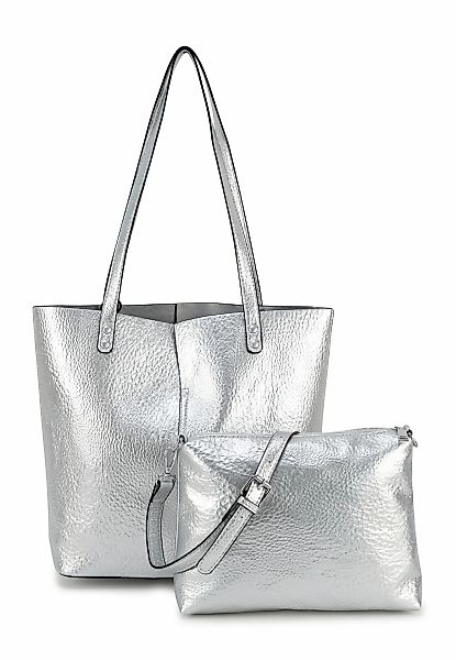 Harpa Henkeltasche "CASSIDY" in Lackoptik inklusive Kosmetiktasche günstig online kaufen
