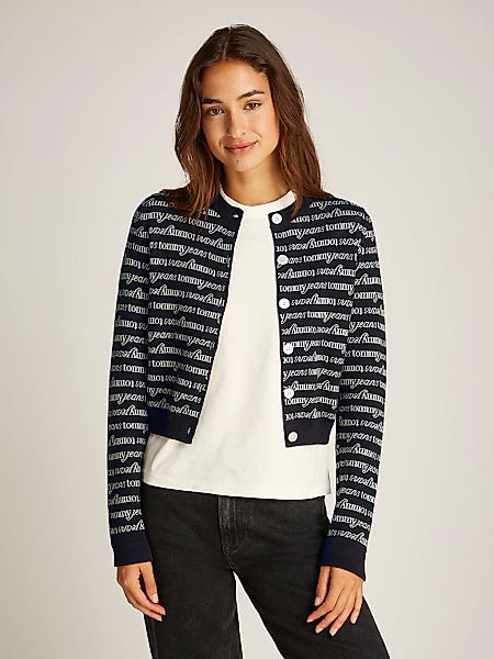 Tommy Jeans Strickjacke TJW CRP SCRIPT günstig online kaufen