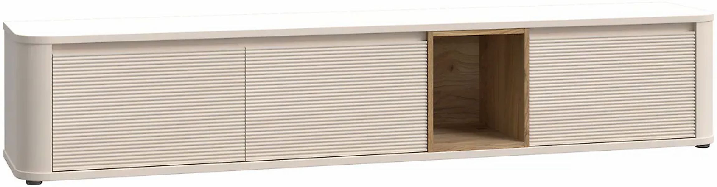 FORTE TV-Board B/H/T 215/41,5/41,3 cm, Stauraum, MDF Front günstig online kaufen