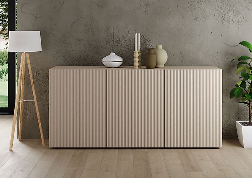 INOSIGN Sideboard »Rio Breite 181 cm, Kommode mit 3 Türen, Anrichte,« gerif günstig online kaufen