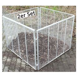 TRUTZHOLM Komposter 100x100x80 cm Metallkomposter aus günstig online kaufen