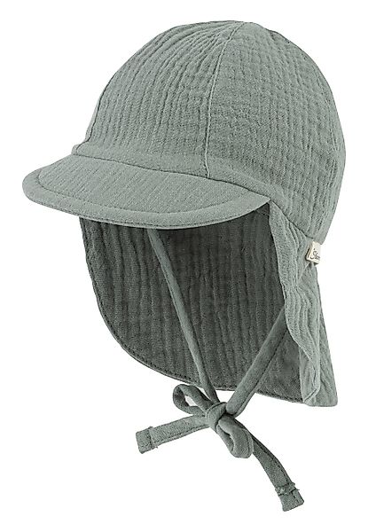Sterntaler® Schirmmütze Schirmmütze mit Nackenschutz Musselin günstig online kaufen