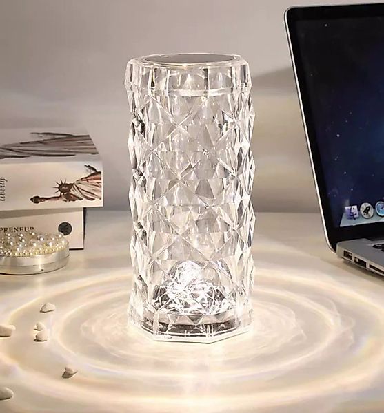 PRECORN LED Dekolicht Kristall Lampe RGB günstig online kaufen