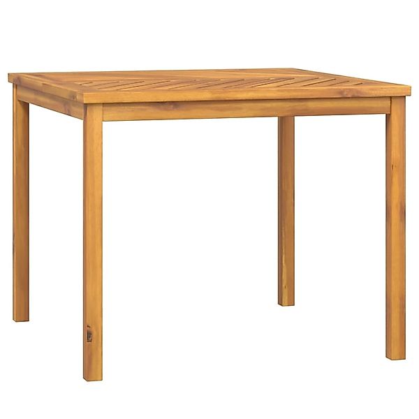vidaXL Garten-Esstisch 90x90x74 cm Massivholz Akazie 362240 günstig online kaufen