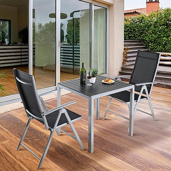 TLGREEN Gartenlounge-Set Gartenmöbel-Set,Balkonmöbel-Set,Aluminium-Sitzgrup günstig online kaufen