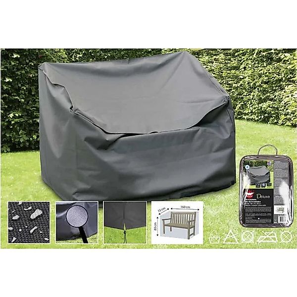 Boni-shop Schutzhülle Gartenbank  Deluxe 160x75x80 Cm Wetterfest günstig online kaufen