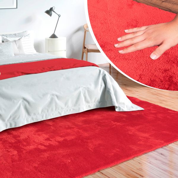 merinos Teppich "Loft 37, Kunstfellteppich" rechteckig 16 mm Höhe weich und günstig online kaufen