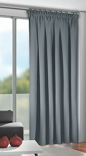 HOMING Vorhang "Bernd" Durchzuglöcher 1 Stk. tlg. Fertigschal günstig online kaufen