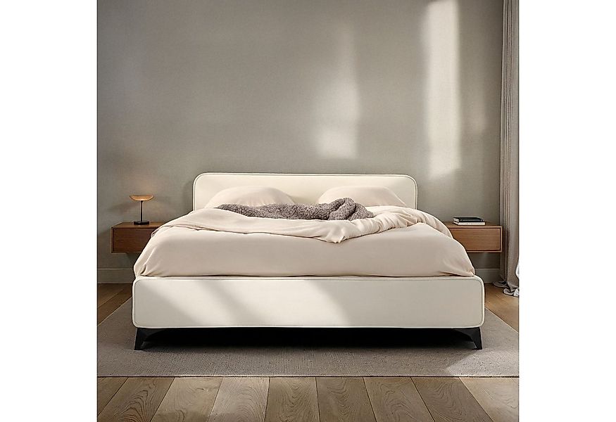 IDIMEX Polsterbett LAVORO, Bett 140x200 cm mit Lattenrost und Stoffbezug, D günstig online kaufen