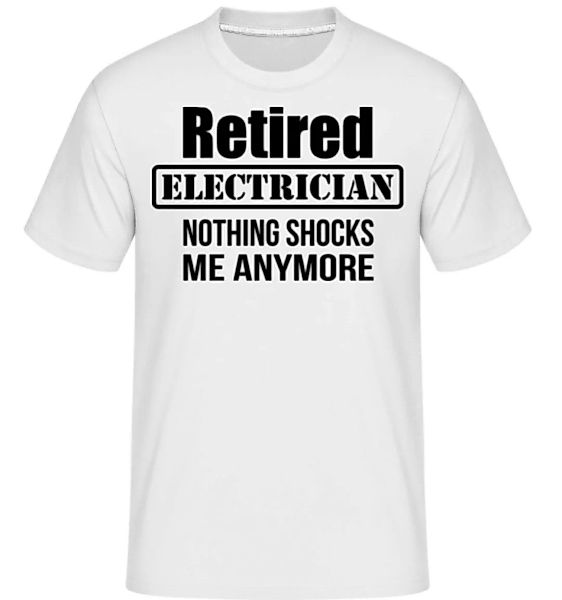 Retired Electrician · Shirtinator Männer T-Shirt günstig online kaufen