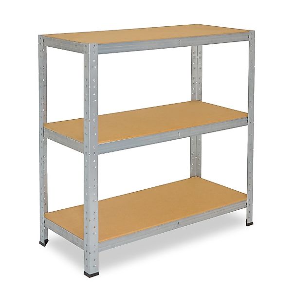 shelfplaza Schwerlastregal HOME, 100x50x30cm verzinkt, 3 günstig online kaufen