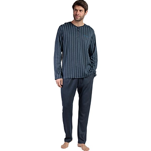 Admas  Pyjamas/ Nachthemden Pyjama Hose Polo Langarm Italic günstig online kaufen