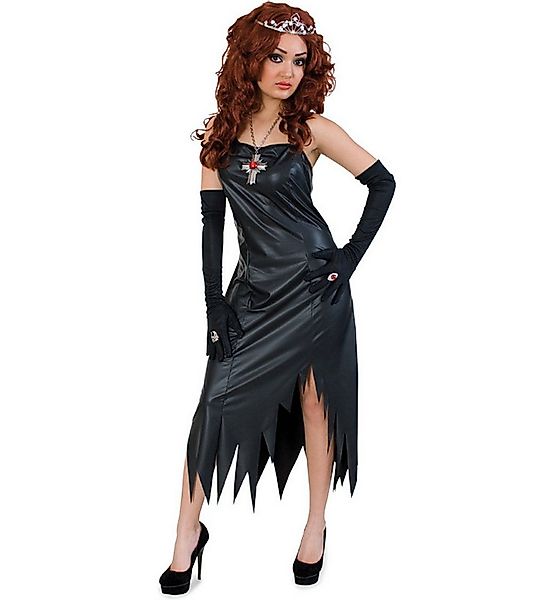 Fries Vampir-Kostüm Vampirin Hexen Gothic Kleid Halloween Karneval Fasching günstig online kaufen