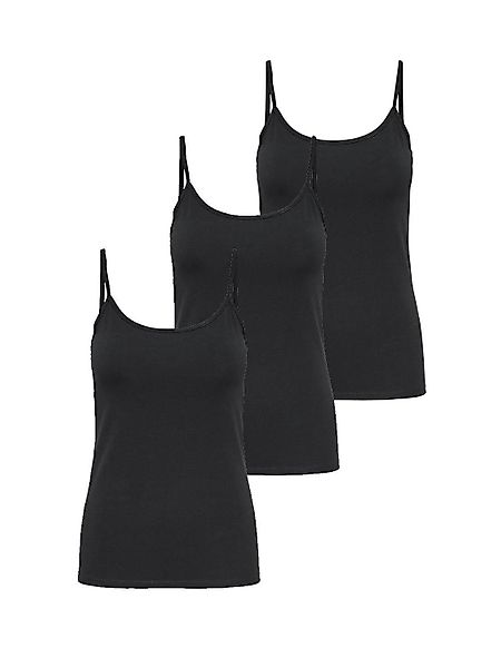 ONLY Spaghettitop Only Damen 3er-Pack Basic günstig online kaufen
