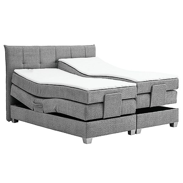 M-Punkt24 Boxspringbett ADRIA (160x200 cm, Boucle günstig online kaufen
