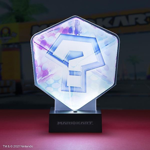 Nintendo Nachttischlampe Super Mario Kart Fragezeichen günstig online kaufen