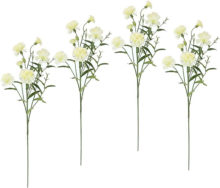 Kunstblume Nelke, I.GE.A., Höhe 71 cm, 4er Set künstliche Blumen, Stielblum günstig online kaufen