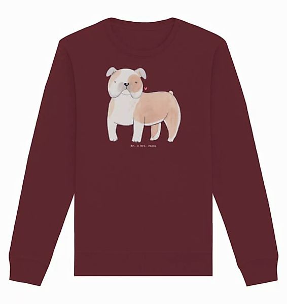 Mr. & Mrs. Panda Longpullover Größe XXL Englische Bulldogge Moment - Burgun günstig online kaufen