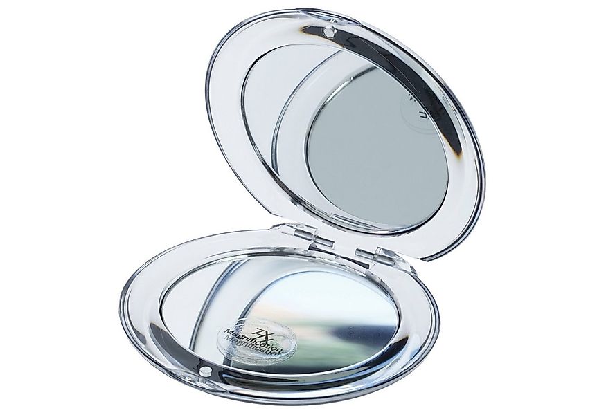 Fantasia Beauty Taschenspiegel Taschenspiegel Acryl/Silberfarben, rund, mit günstig online kaufen