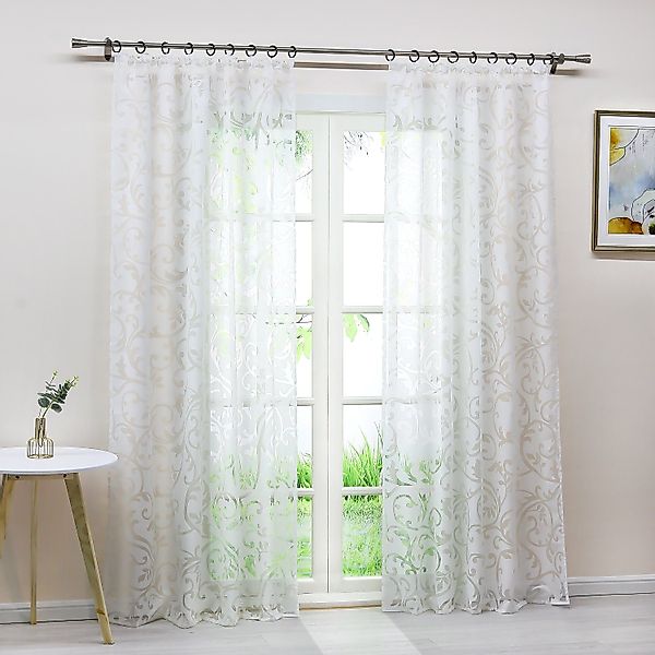 Joyswahl Gardine Jessica (1 St), Kräuselband, günstig online kaufen