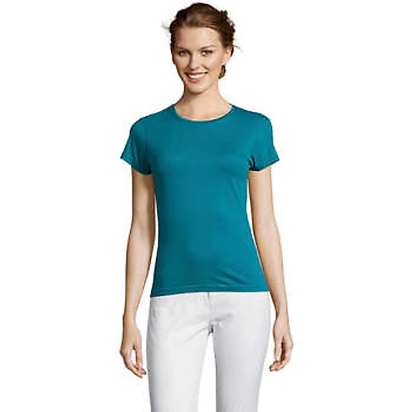 Sols  T-Shirt Miss camiseta manga corta mujer-100% algodón semi-peinado günstig online kaufen
