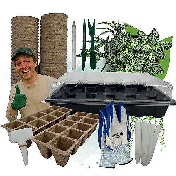 TronicXL Gewächshaus Anzucht Set für Growbox günstig online kaufen