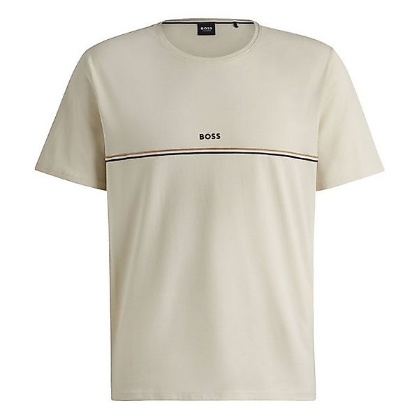 BOSS Kurzarmshirt Unique T-Shirt mit Boss-Logo günstig online kaufen