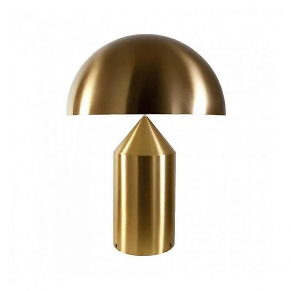 Oluce - Atollo 238 Tischleuchte gold - gold/Innenseite weiß RAL9003/H x Ø 3 günstig online kaufen
