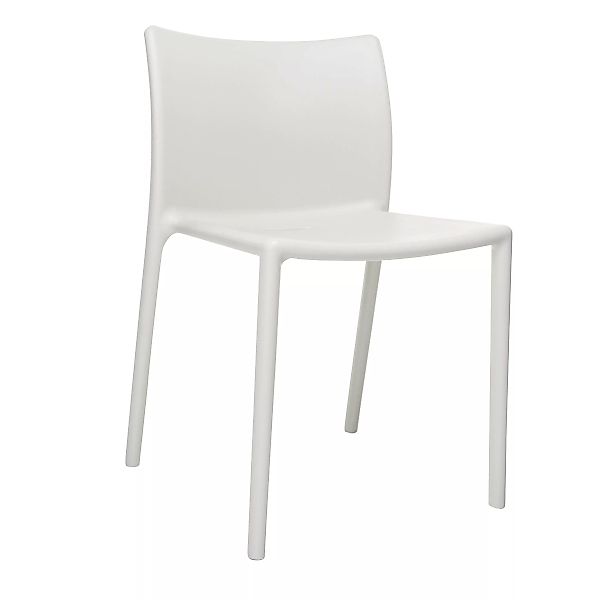 Magis - Air Chair Stuhl - weiß/matt/BxHxT 49x77.5x51cm/für Innen- und Außen günstig online kaufen