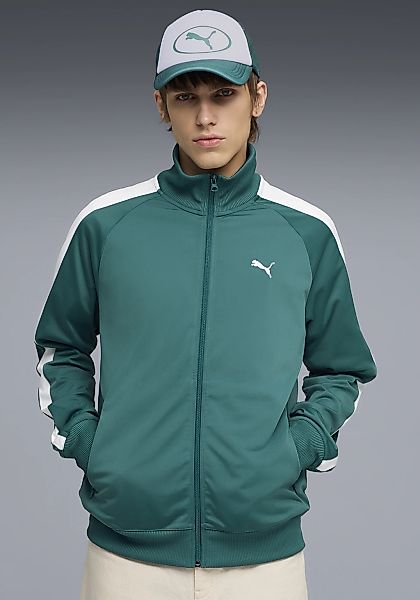PUMA Trainingsjacke "T7 FOUNDATION POLY TRACK JACKET" ohne Kapuze ohne Kapu günstig online kaufen