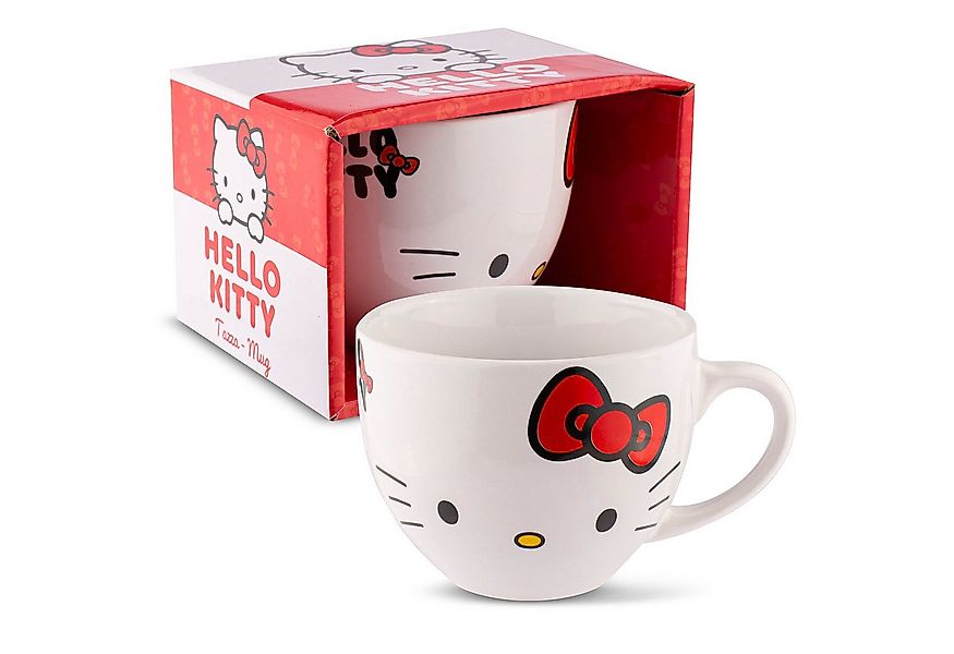 Hello Kitty Plüschfigur Hello Kitty Classic Jumbo Tasse 340ml - Kaffeebeche günstig online kaufen