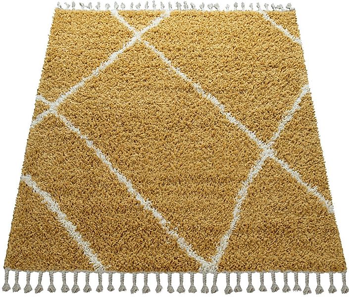 Paco Home Hochflor-Teppich »Helsinki 531«, rechteckig, 45 mm Höhe, weicher günstig online kaufen