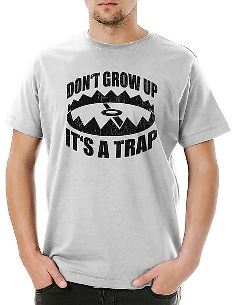 Urban Backwoods Print-Shirt Don't Grow Up It´s A Trap Herren T-Shirt Spaß F günstig online kaufen