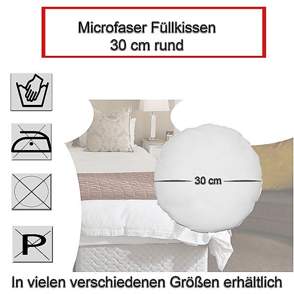 Haus und Deko Kopfkissen Füllkissen Microfaser günstig online kaufen