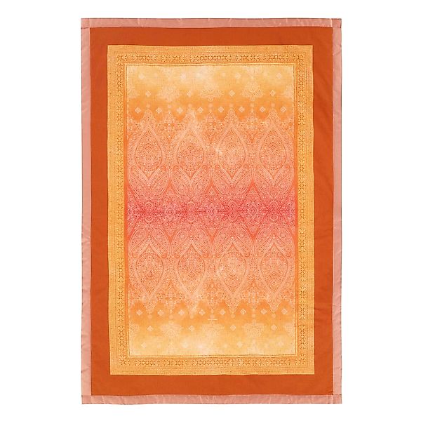 Bassetti Granfoulard Plaid Decke Wohndecke Kerala O1 orange 135x190 günstig online kaufen